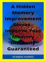 A Hidden Memory Improvement Secret - Improve Your Memory Instantly Guaranteed
