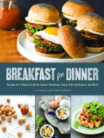 Breakfast for Dinner: Recipes for Frittata Florentine, Huevos Rancheros, Sunny-Side Up Burgers, and More!