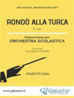 Rondò alla turca - orchestra scolastica smim/liceo (partitura): K 331