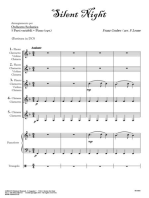 Silent Night - orchestra scolastica smim/liceo (partitura): Astro del Ciel