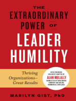 The Extraordinary Power of Leader Humility: Thriving Organizations – Great Results