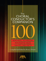 The Choral Conductor's Companion: 100 Rehearsal Techniques, Imaginative Ideas, Quotes, and Facts