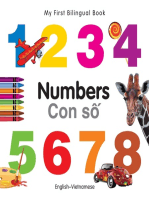 My First Bilingual Book–Numbers (English–Vietnamese)