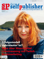 der selfpublisher 19, 3-2020, Heft 19, September 2020: Deutschlands 1. Selfpublishing-Magazin