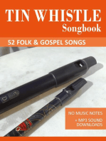 Tin Whistle Songbook - 52 Folk & Gospel Songs: Tin Whistle Songbooks, #1