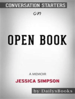 Open Book: A Memoir by Jessica Simpson: Conversation Starters