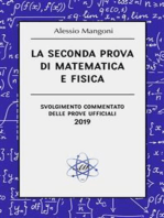 La seconda prova di matematica e fisica