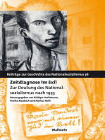 Zeitdiagnose im Exil: Zur Deutung des Nationalsozialismus nach 1933