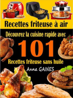 Recettes friteuse à air 