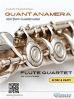 Guantanamera - Flute Quartet score & parts