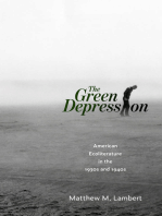 The Green Depression: American Ecoliterature in the 1930s and 1940s