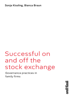 Successful on and off the stock exchange