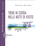 Treni in corsa nelle notti di Kyoto