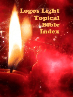 Logos Light Topical Bible Index: Logos Light Bible Study Resources, #1