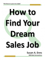 How to Find Your Dream Sales Job: The Future is Yours to Create!