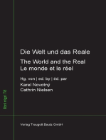 Die Welt und das Reale - The World and the Real - Le monde et le réel