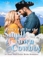 Don't Fall for the Small Town Cowboy: A Clean Mail Order Bride Romance: Take My Advice, #3