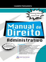 Manual de direito administrativo: Concursos públicos e Exame da OAB