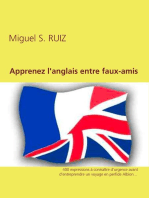 Apprenez l'anglais entre faux-amis