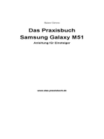 Das Praxisbuch Samsung Galaxy M51 - Anleitung für Einsteiger