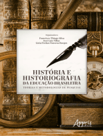 História e Historiografia da Educação Brasileira: Teorias e Metodologias de Pesquisa