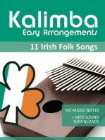 Kalimba Easy Arrangements - Irish Folk Songs: Kalimba Songbooks, #12