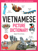 Vietnamese Picture Dictionary: Learn 1,500 Vietnamese Words and Expressions - The Perfect Resource for Visual Learners of All Ages (Includes Online Audio)