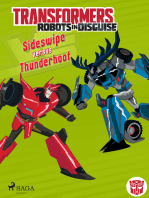 Transformers - Robots in Disguise - Sideswipe versus Thunderhoof