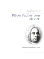 Pièces Faciles pour clavier: arrangées par Micheline Cumant