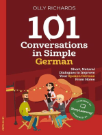 101 Conversations in Simple German: 101 Conversations | German Edition, #1