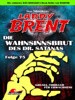 Dan Shocker's LARRY BRENT 75: Die Wahnsinnsbrut des Dr. Satanas