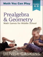 Prealgbra & Geometry: Math You Can Play, #4