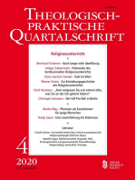 Religionsunterricht: Theologisch-praktische Quartalschrift 4/2020