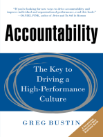 Accountability: The Key to Driving a High-Performance Culture