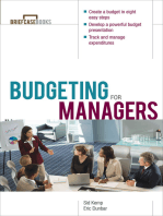 Budgeting for Managers