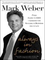 Always In Fashion: From Clerk to CEO -- Lessons for Success in Business and in Life