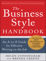 The Business Style Handbook, Second Edition