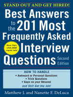 Best Answers to the 201 Most Frequently Asked Interview Questions, Second Edition