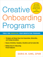 Creative Onboarding Programs (PB)