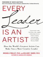 Every Leader Is an Artist: How the World’s Greatest Artists Can Make You a More Creative Leader