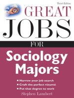 Great Jobs for Sociology Majors