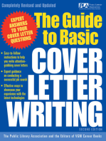 The Guide to Basic Cover Letter Writing