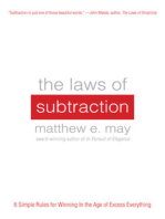 The Laws of Subtraction