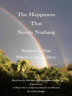The Happiness That Needs Nothing