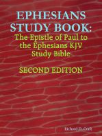 Ephesians Study Book: The Epistle of Paul to the Ephesians KJV Study Bible