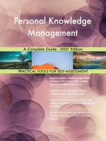 Personal Knowledge Management A Complete Guide - 2021 Edition