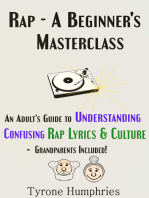 Rap - A Beginner's Masterclass