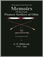 Memoirs of the Early Pioneer Settlers of Ohio