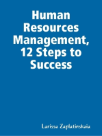 Human Resources Management, 12 Steps to Success