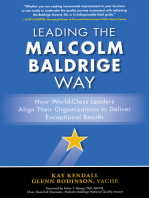 Leading the Malcolm Baldrige Way: How World-Class Leaders Align Their Organizations to Deliver Exceptional Results